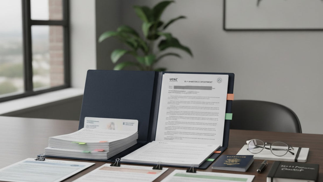 eb-3 biometrics appointment preparation - Professional illustration