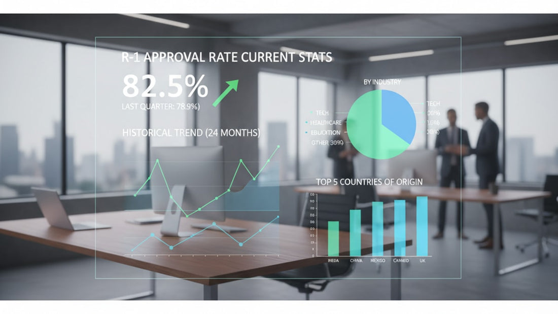 r-1 approval rate current stats - Professional illustration