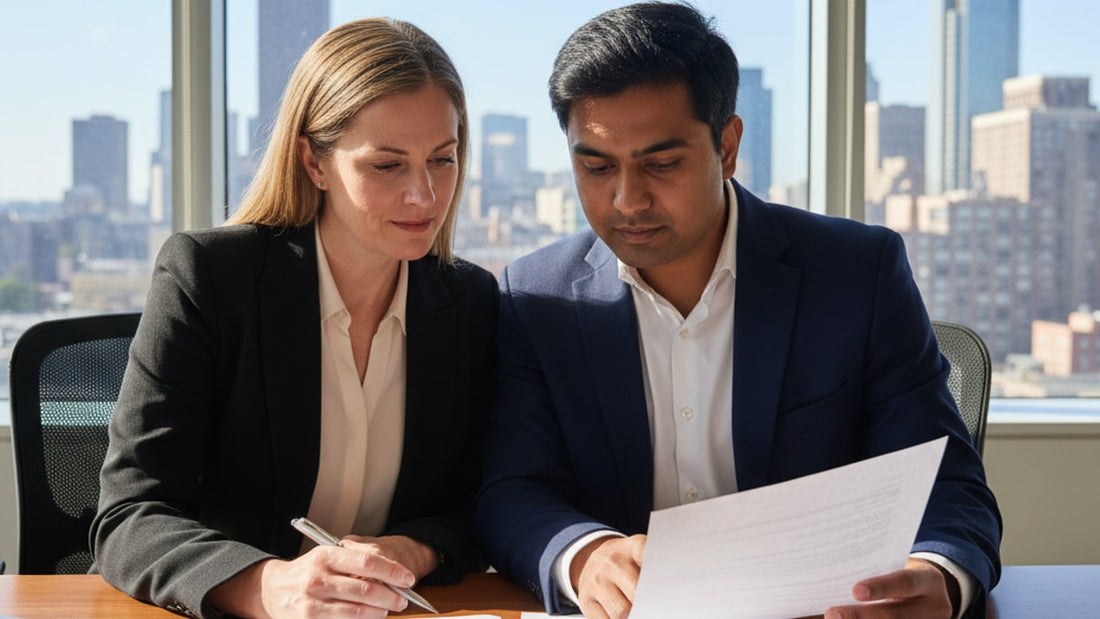 Blog Post: Can the Spouse of an E-2 Visa Holder Work in the U.S - Professional illustration