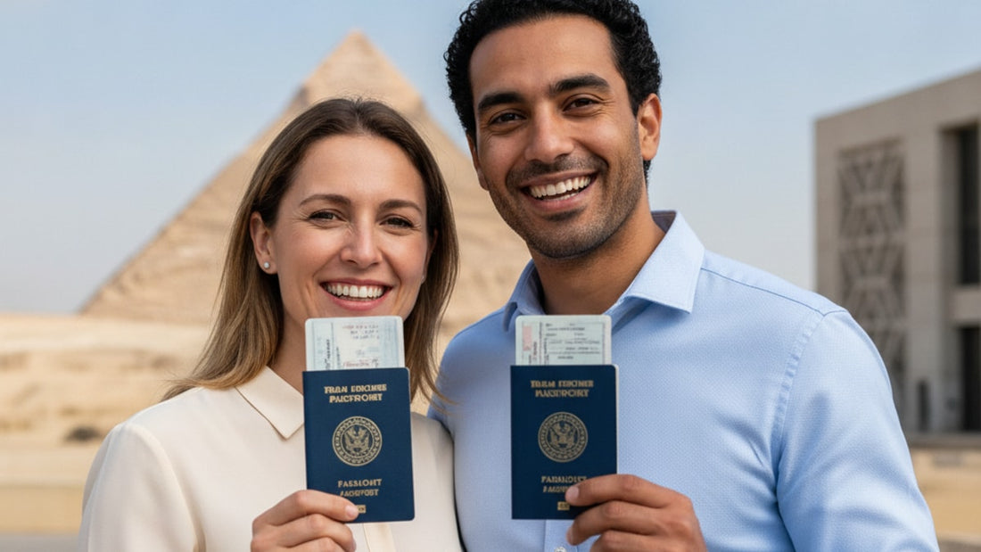 k-1 visa egypt - Professional illustration