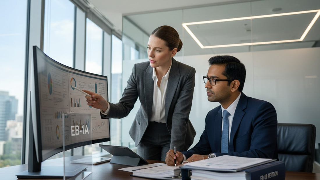 eb-1a vs eb-1b - Professional illustration