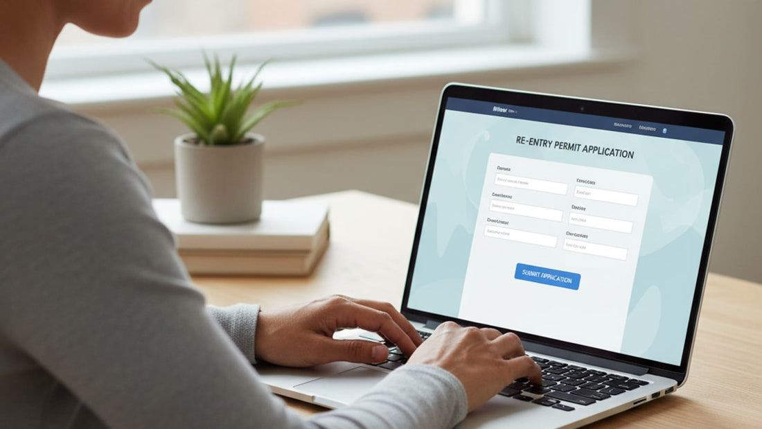 how to apply for re-entry permit - Professional illustration