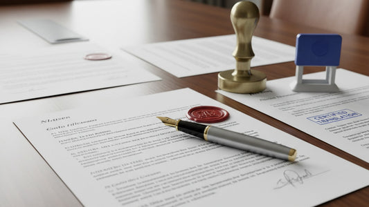 p-1a document translation requirements - Professional illustration