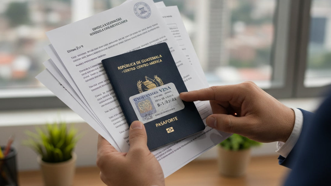b-1/b-2 visa guatemala - Professional illustration