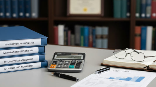 l-1b attorney fees - Professional illustration