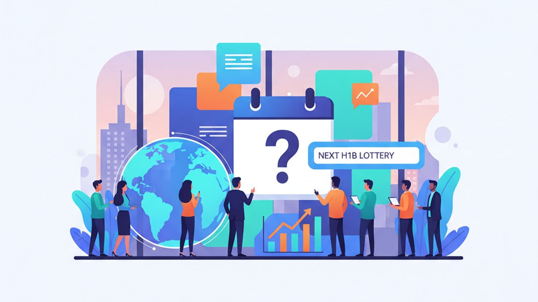 Blog Post: when is the next h1b lottery - Professional illustration