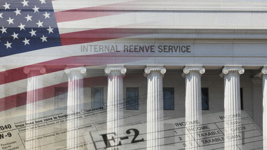 Blog Post: Do E-2 Visa Holders Pay U.S. Taxes - Professional illustration