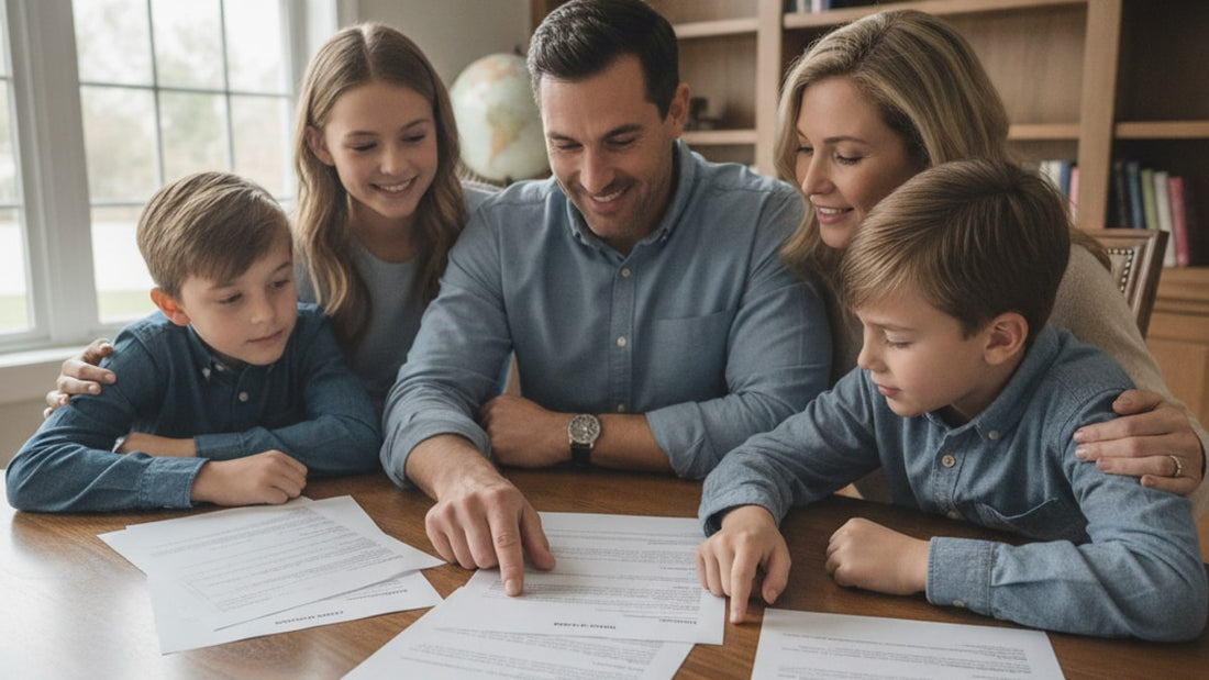 n-400 children status options - Professional illustration