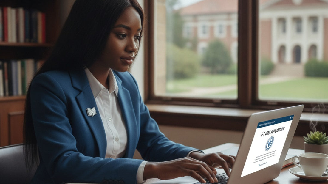 f-1 visa nigeria - Professional illustration