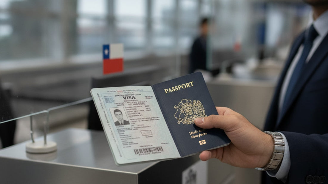 b-1/b-2 visa chile - Professional illustration