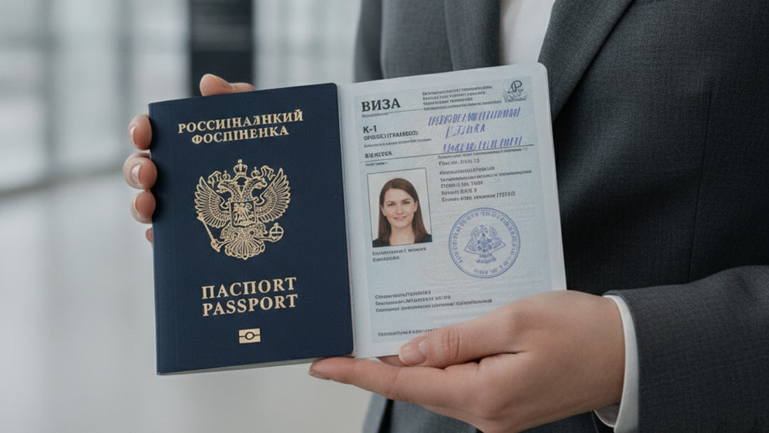 k-1 visa russia - Professional illustration