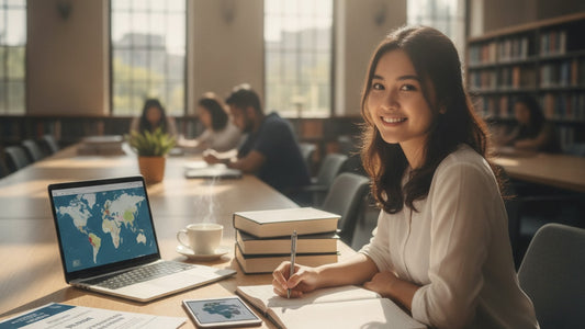 f-1 visa indonesia - Professional illustration