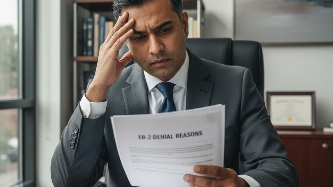 eb-2 denial reasons - Professional illustration