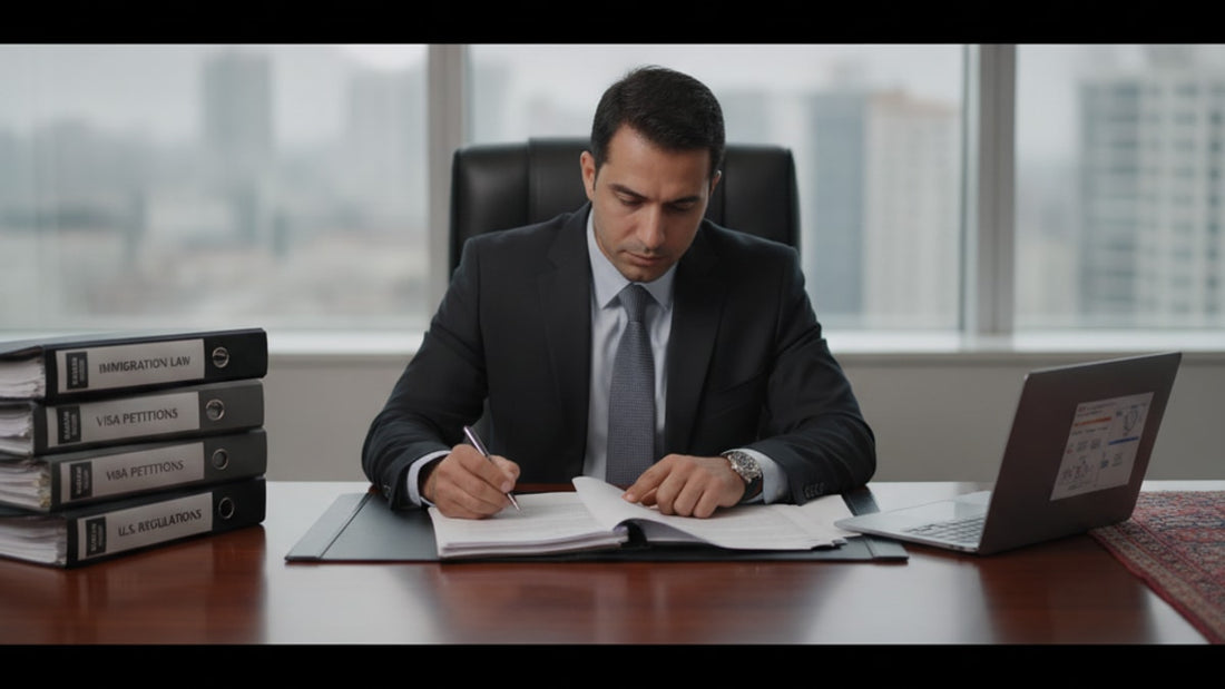 h-1b visa iran - Professional illustration