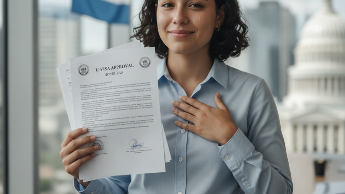 u visa visa honduras - Professional illustration