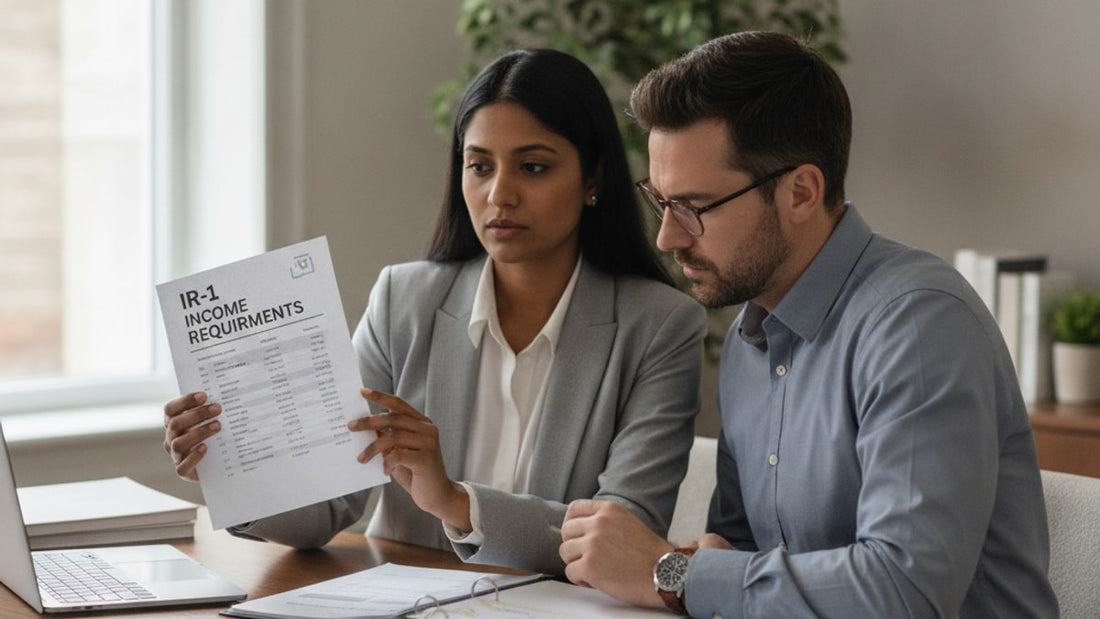 ir-1 income requirements - Professional illustration