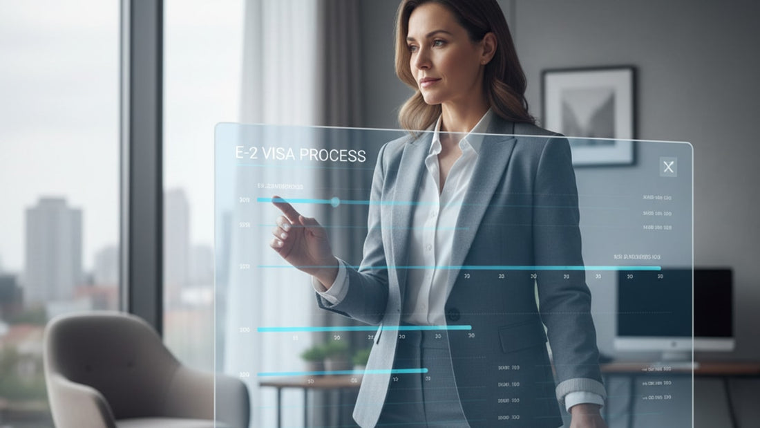 how long does e-2 take - Professional illustration