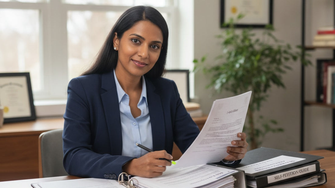 can i self-petition for i-485 - Professional illustration