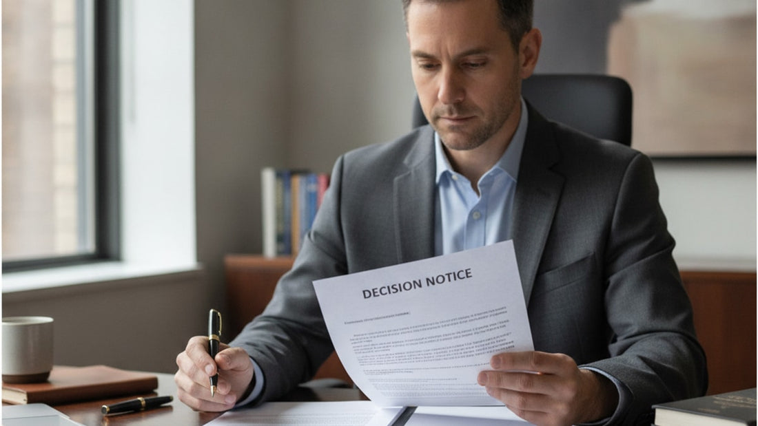 tn decision notice response - Professional illustration