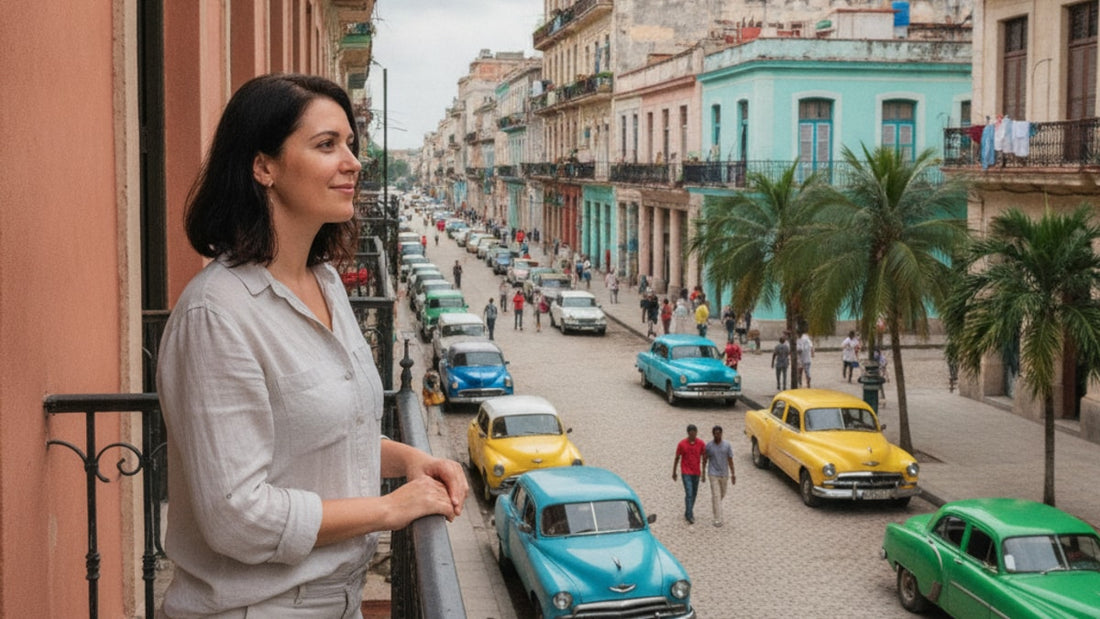 b-1/b-2 visa cuba - Professional illustration