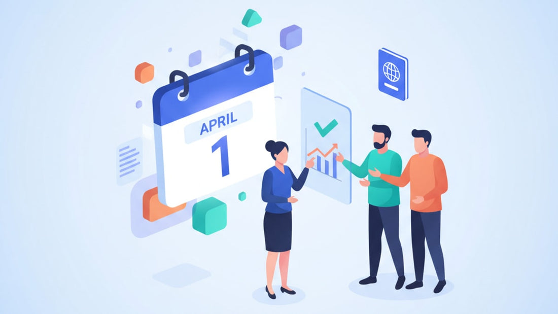 Blog Post: when do h1b lottery results come out - Professional illustration