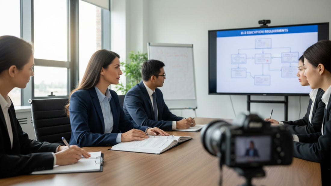 h-3 education requirements - Professional illustration