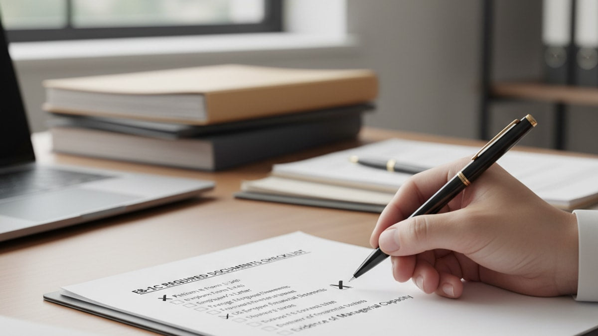 EB-1C Required Documents Checklist — Petition Essentials – Law Offices ...
