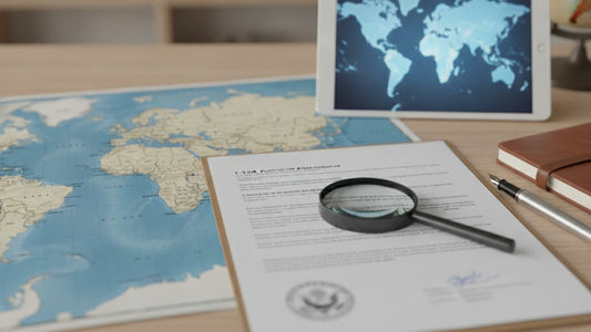i-130 country eligibility list - Professional illustration