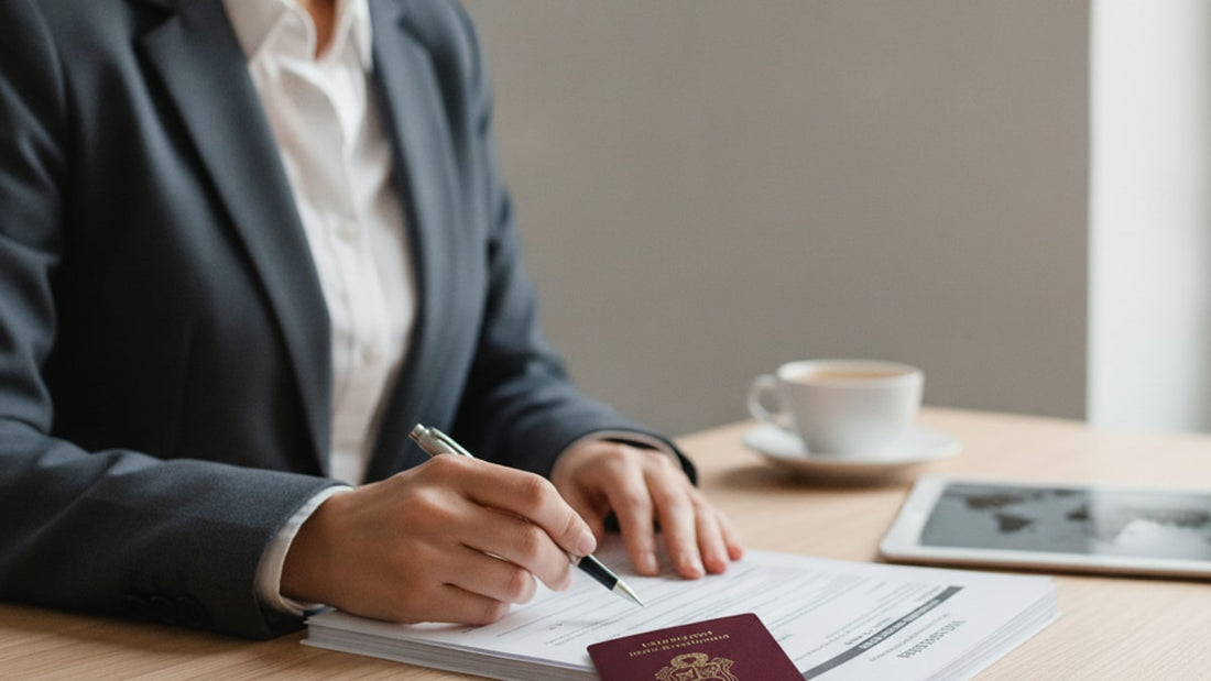 b-1/b-2 visa peru - Professional illustration