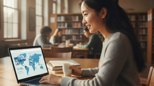 opt country eligibility list - Professional illustration