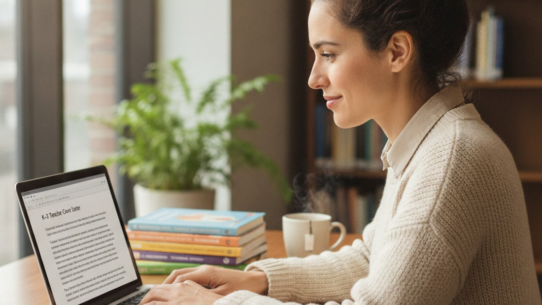 k-3 cover letter best practices - Professional illustration