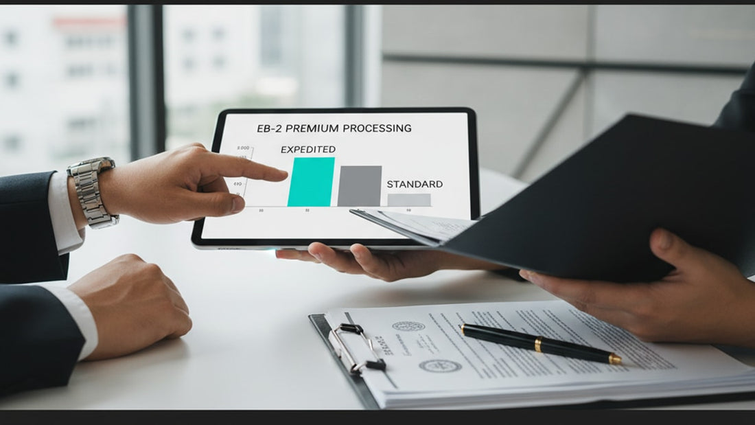 eb-2 premium processing strategy - Professional illustration