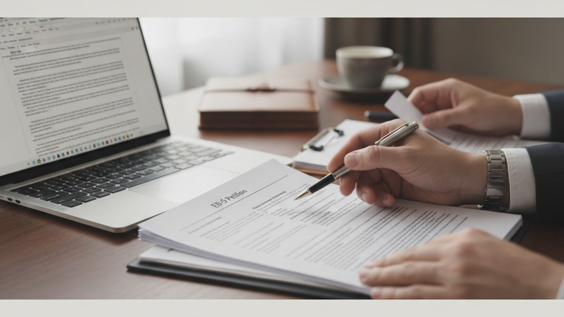 eb-5 petition letter drafting - Professional illustration