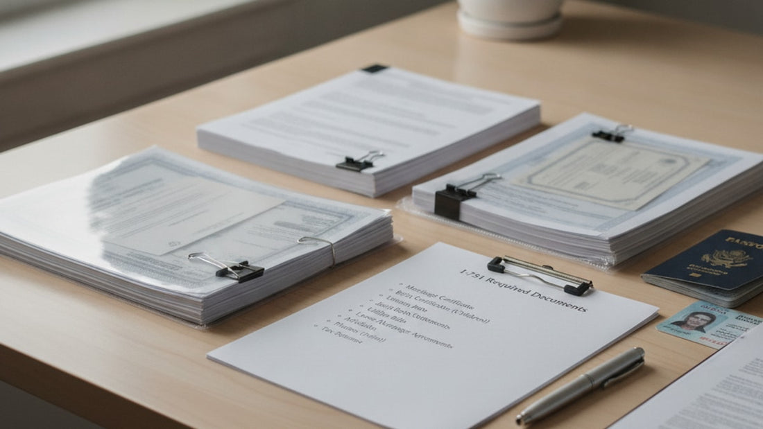 i-751 required documents checklist - Professional illustration