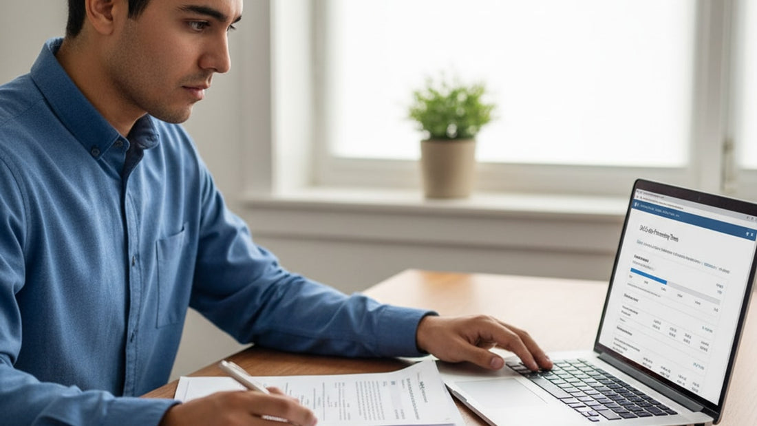 daca processing time - Professional illustration