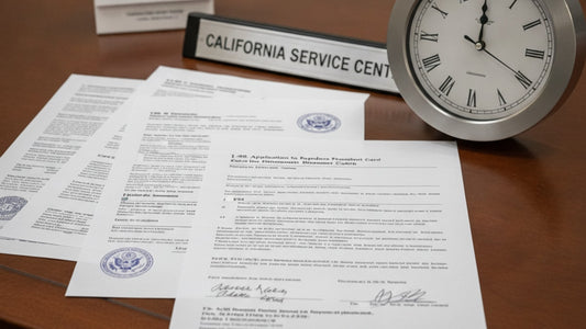i-90 processing time california service center - Professional illustration