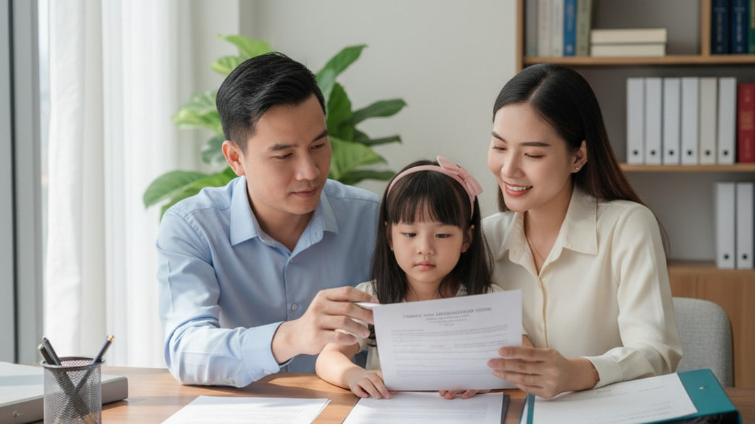 vietnam family visa processing - Professional illustration