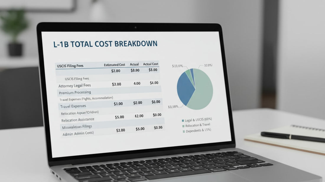 l-1b total cost breakdown - Professional illustration