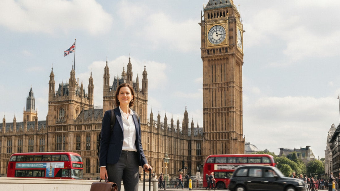 b-1/b-2 visa united kingdom - Professional illustration