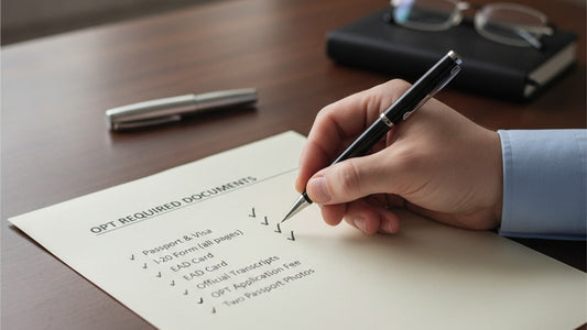 opt required documents checklist - Professional illustration
