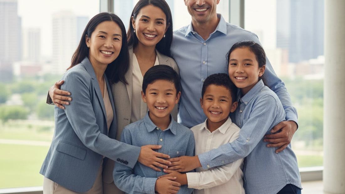 eb-1a family members following to join - Professional illustration