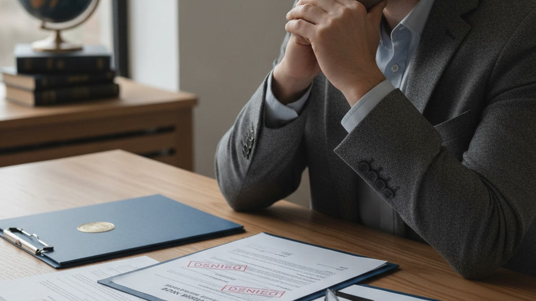 how long can i stay in us after visa denial - Professional illustration