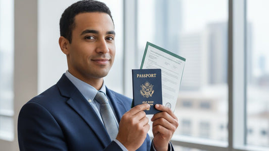 b-1/b-2 denial consular refusal 221g recovery - Professional illustration