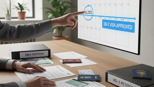 eb-3 timeline - Professional illustration