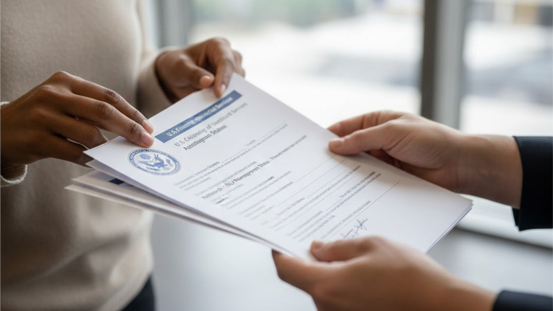 u visa visa nicaragua - Professional illustration