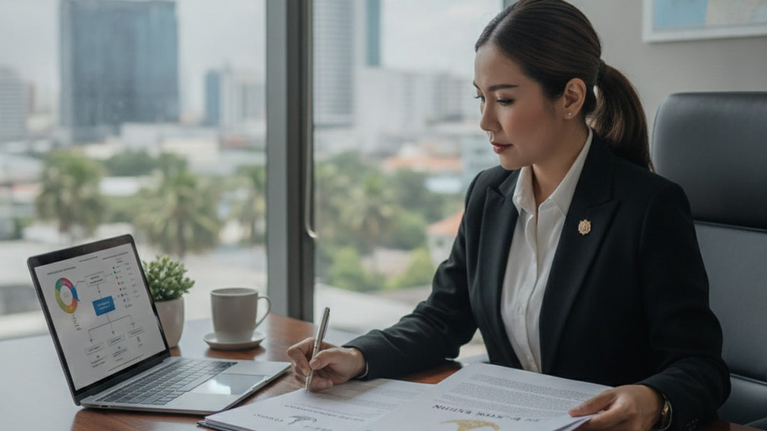 h-1b visa thailand - Professional illustration