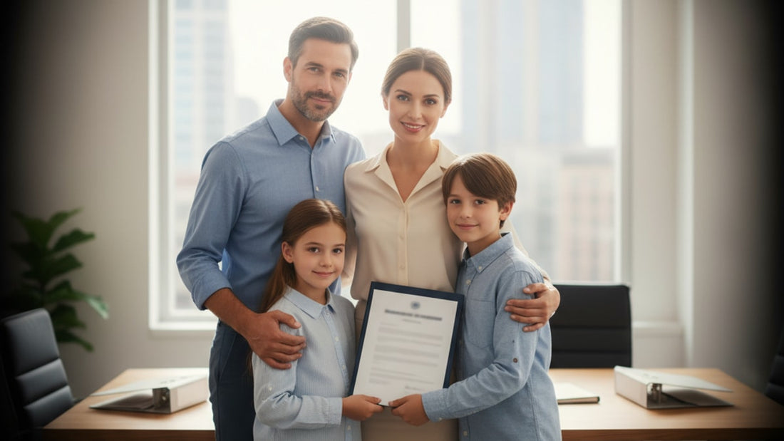 i-601a dependents - Professional illustration