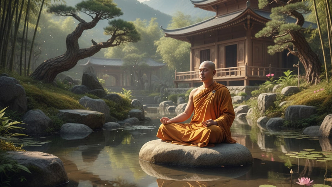 r-1 visa buddhist teacher - Professional illustration