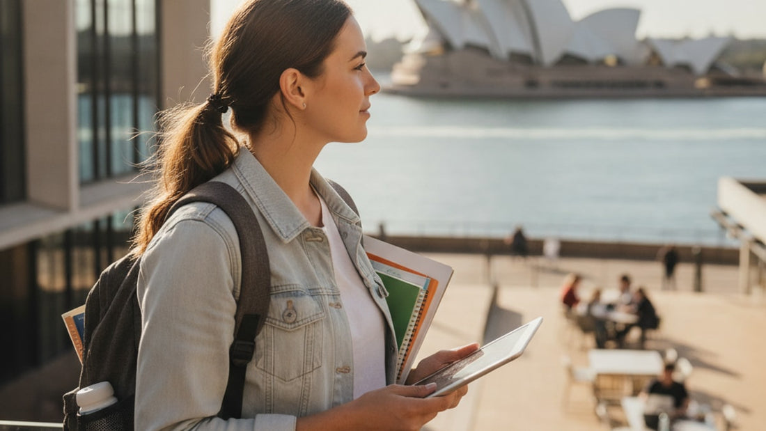 f-1 visa australia - Professional illustration
