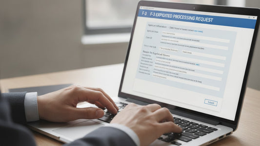 f-3 expedited processing request - Professional illustration